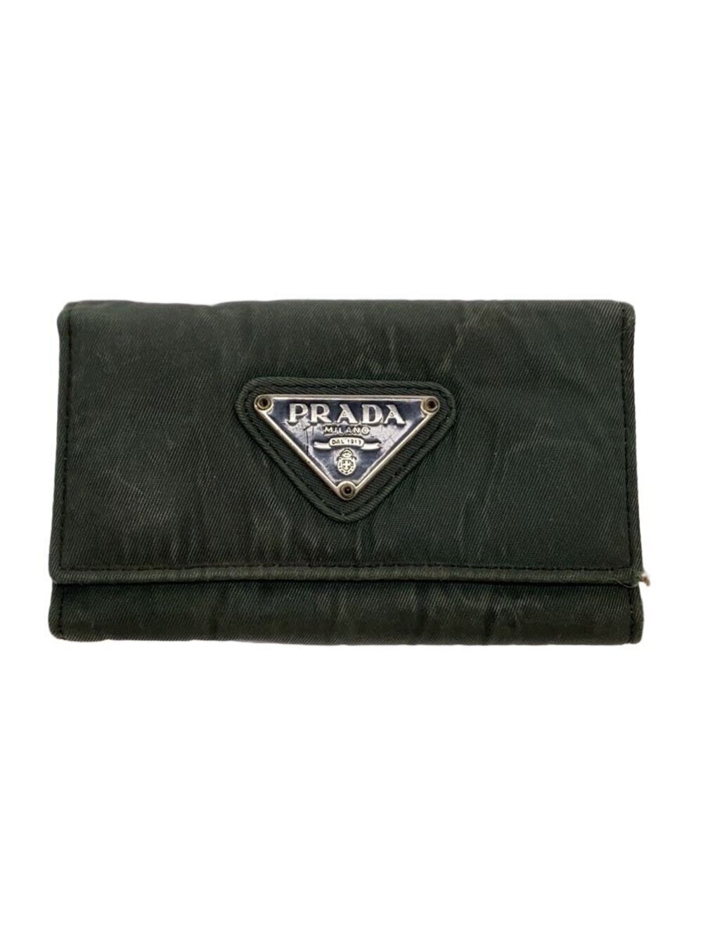 Prada Key Case Wallet Green